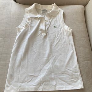 Lacoste Sleeveless Polo